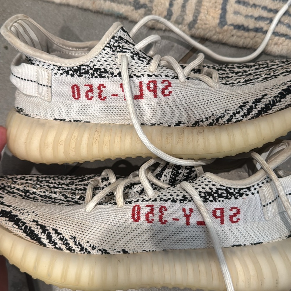 Adidas Yeezy Boost 350 V2 Black White Red